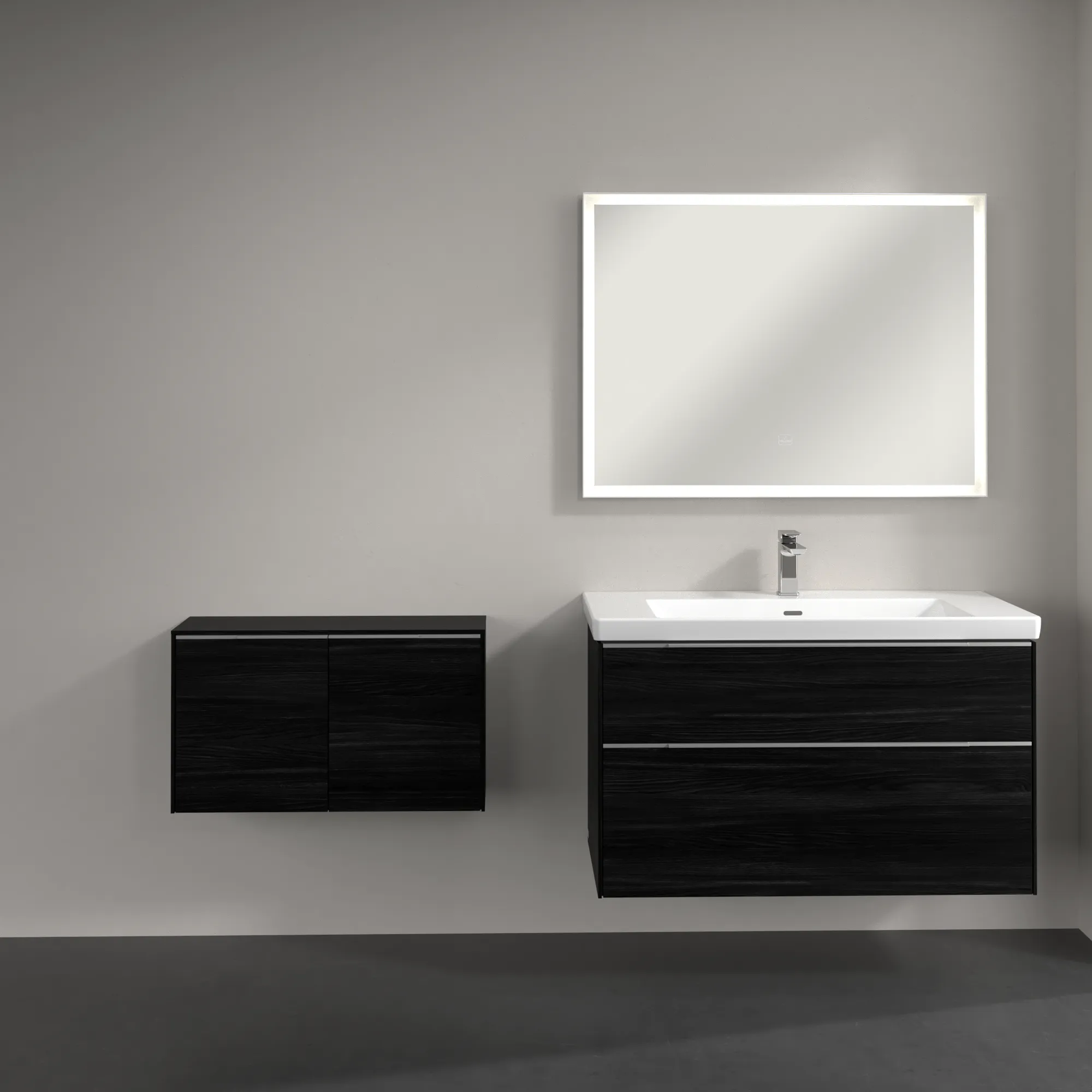 Villeroy & Boch Subway 3.0 Sideboard C60000, Black Oak, 728x423x256mm Villeroy & Boch Subway 3.0 Sideboard C60000, Black Oak, 728x423x256mm