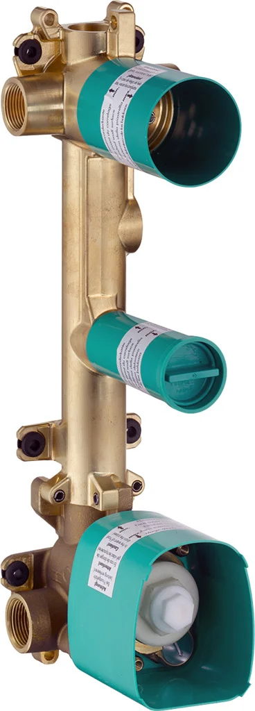 Hansgrohe AXOR Citterio E Thermostatmodul Unterputz, 2 Verbraucher, DN20, Durchfluss 59 l/min, horizontale/vertikale Montage