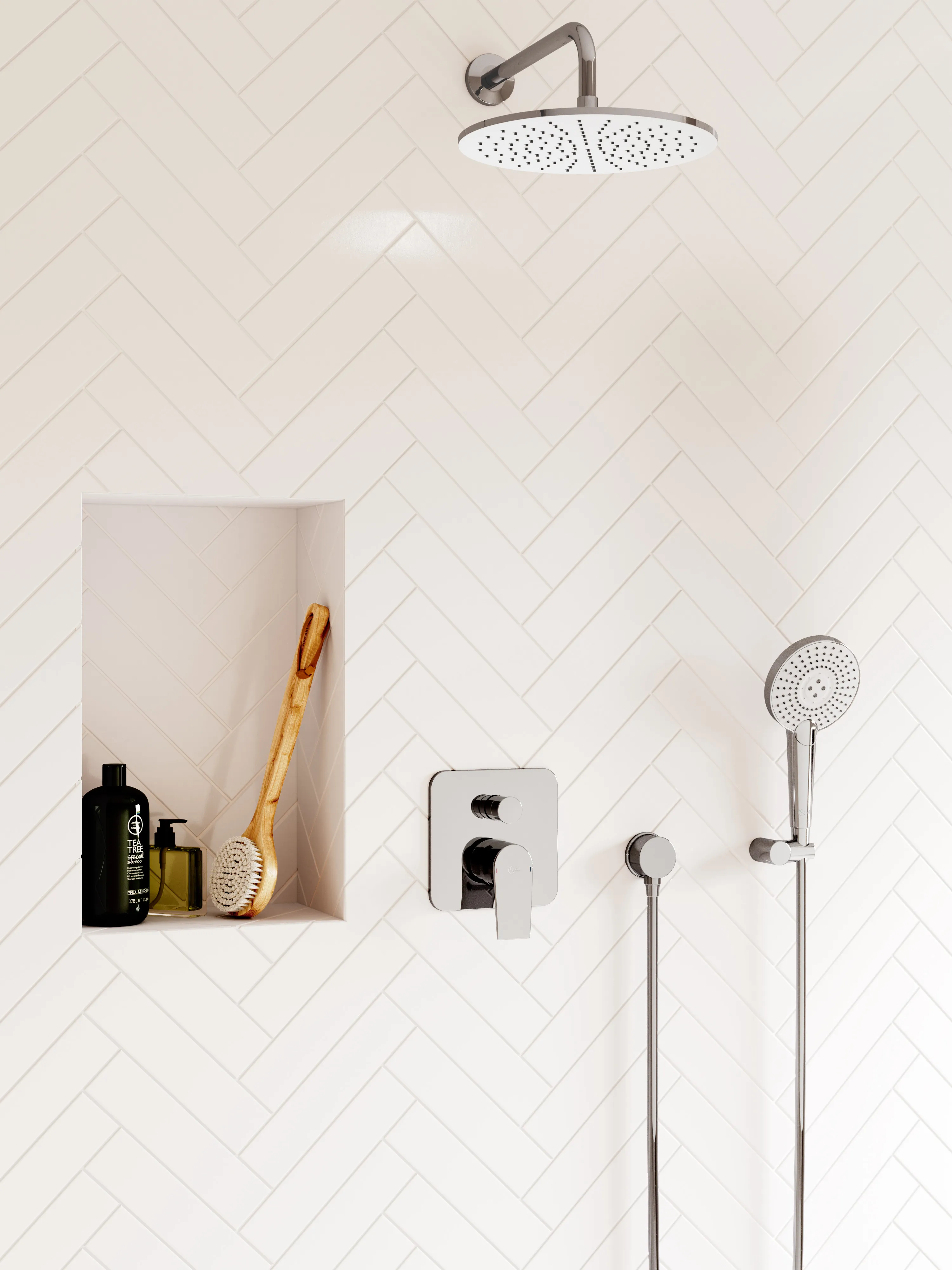 Ideal Standard IdealRain Wandanschluss 300mm, Chrom Ideal Standard IdealRain Wandanschluss 300mm, Chrom