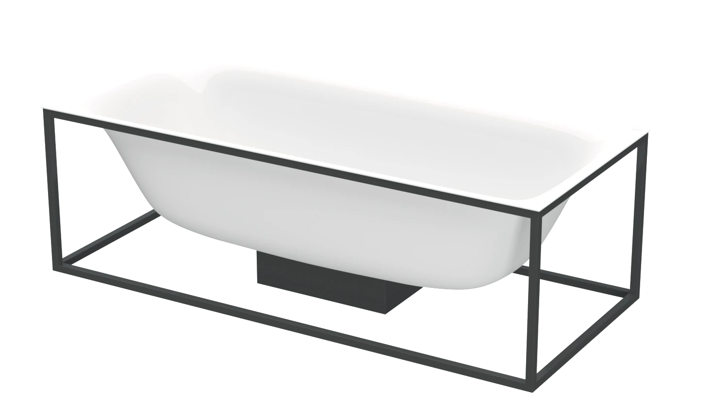 Bette Badewanne „BetteLux Shape“ rechteck 180 × 80 cm in Weiß