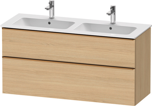 Duravit Waschtischunterschrank wandhängend „D-Neo“ 128 × 62,5 × 46,2 cm