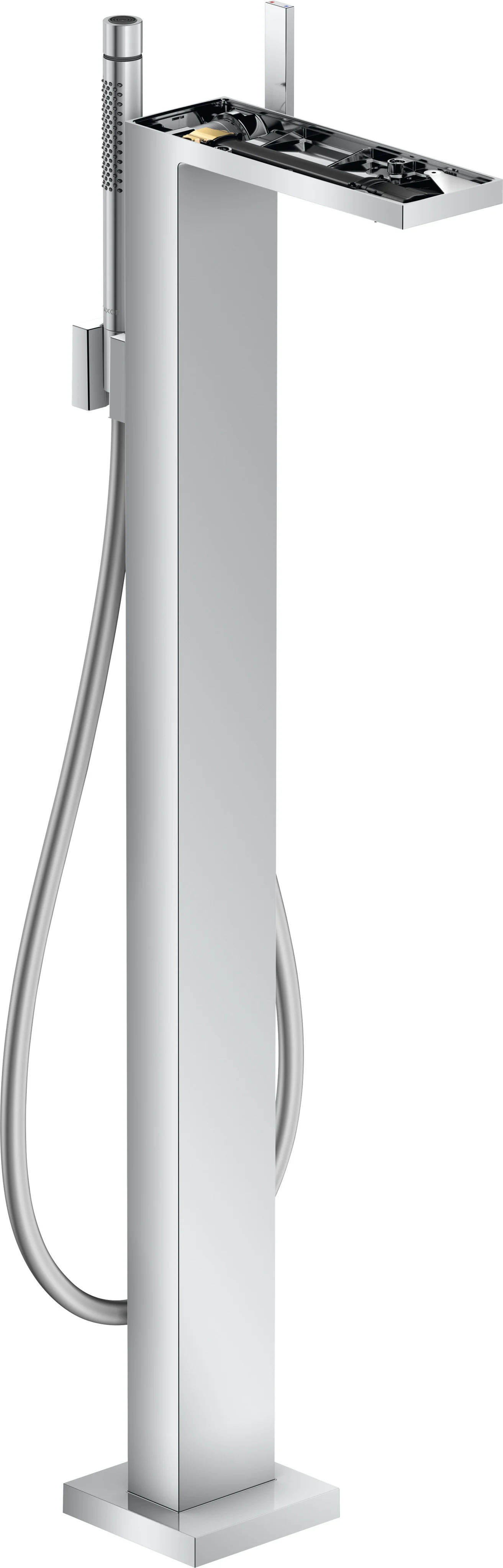 Hansgrohe AXOR MyEdition Einhebel-Wannenmischer bodenstehend, Chrom, Ausladung 196 mm Hansgrohe AXOR MyEdition Einhebel-Wannenmischer bodenstehend, Chrom, Ausladung 196 mm
