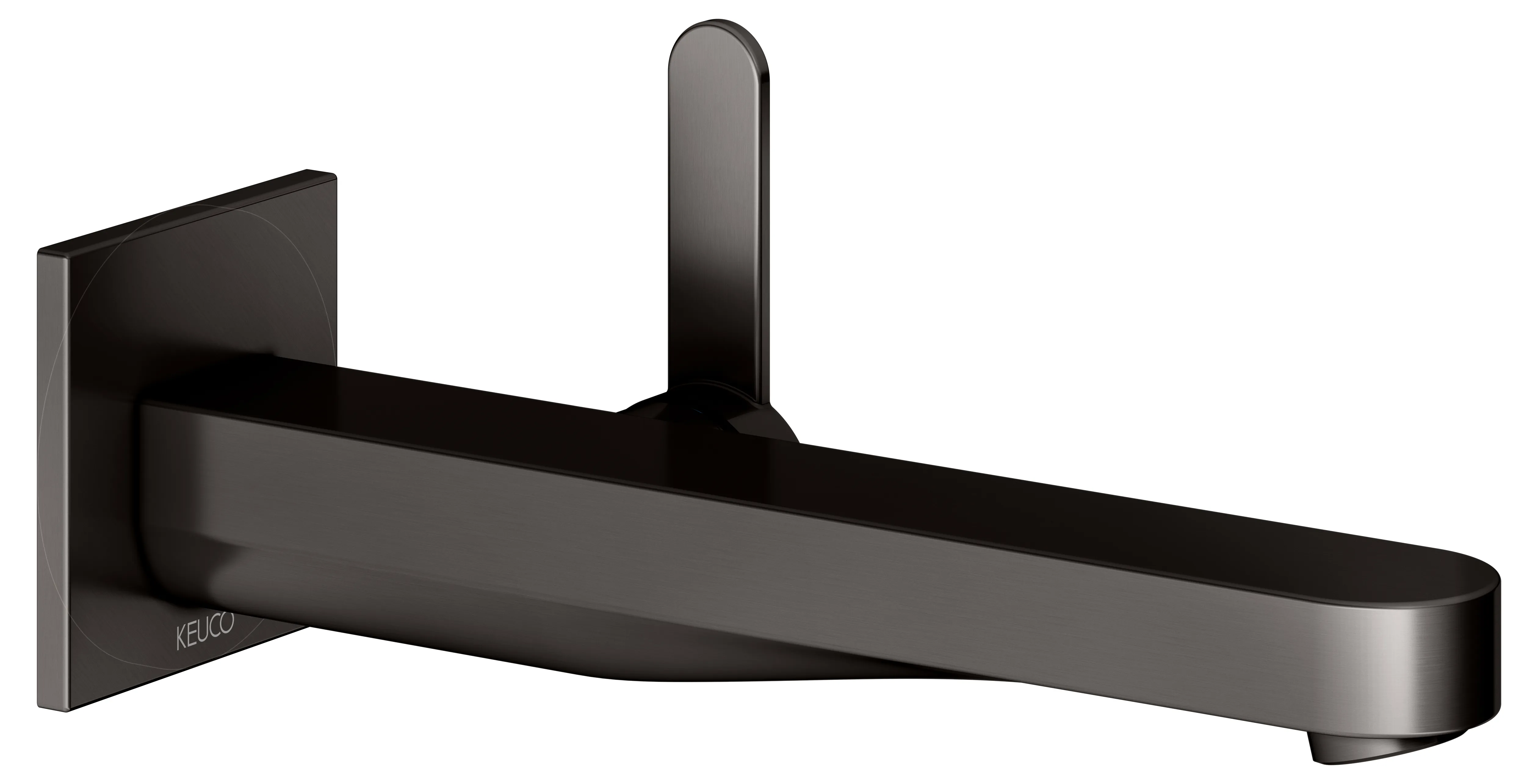 IXMO Einhebel-Waschtischmischer UP Ausladung 225 mm/IXMO Flat Titanschwarz geb.