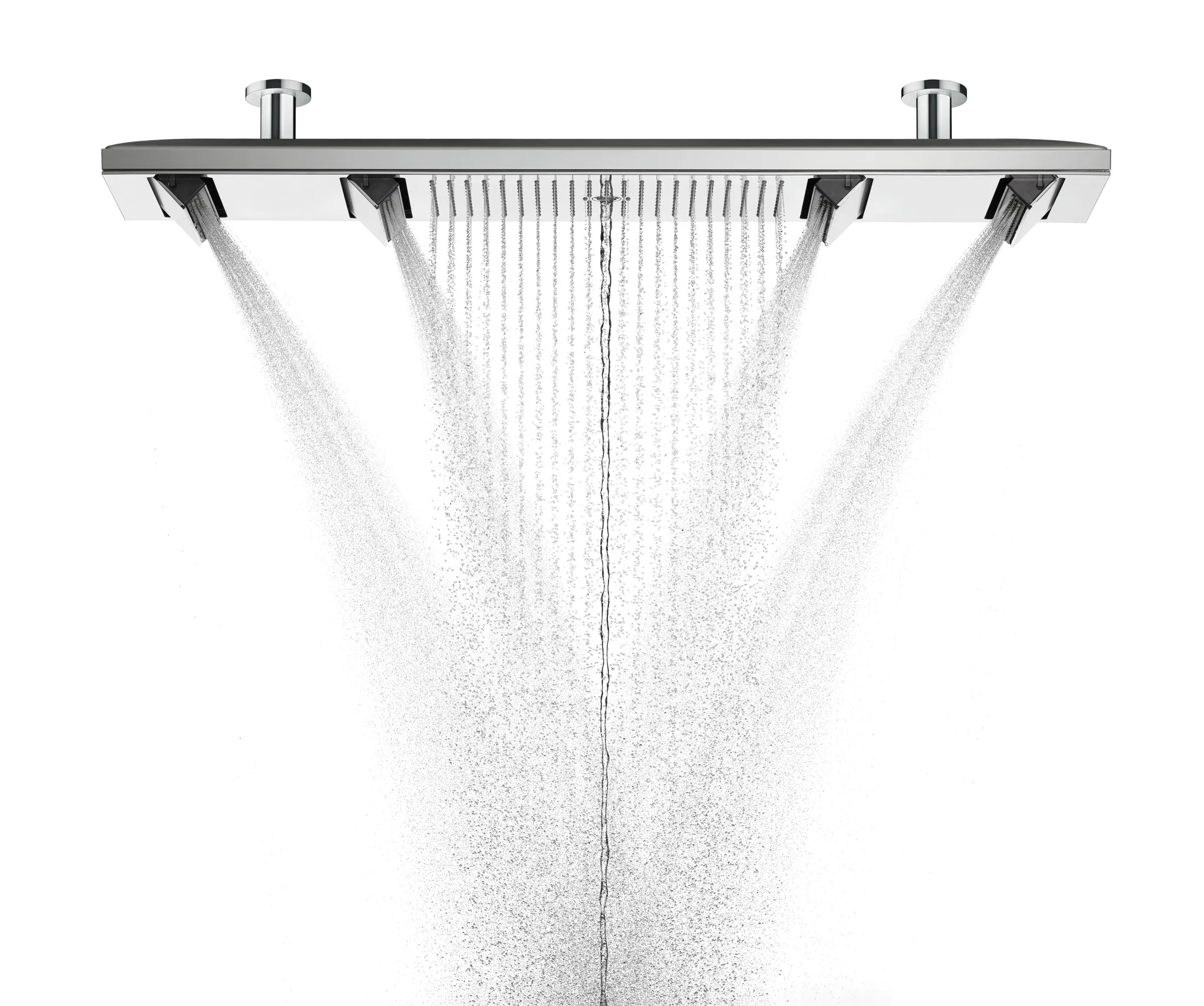 Kopfbrause 1200 4jet Axor ShowerHeaven chrom mit Licht 3500 K Kopfbrause 1200 4jet Axor ShowerHeaven chrom mit Licht 3500 K