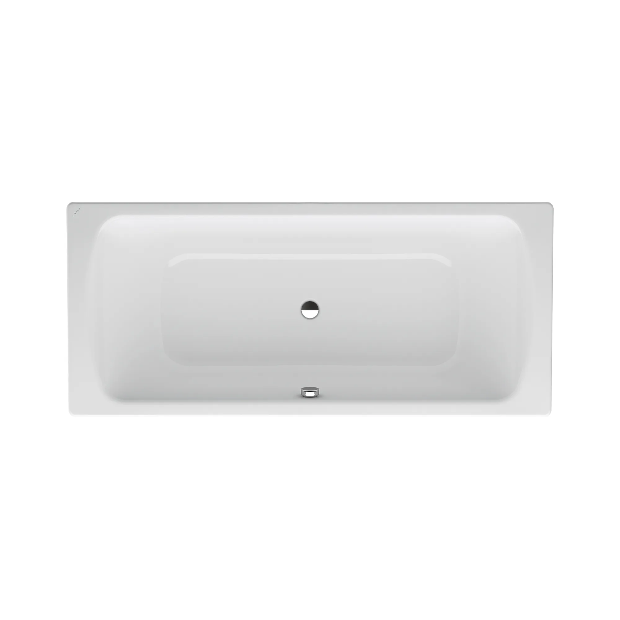 Einbau-Badewanne PRO 750x1700x450 aus Stahl inklusive Schallschutz weiß Größe: 170 × 75 cm / Höhe: 45 cm