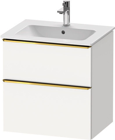 Duravit Waschtischunterschrank wandhängend „D-Neo“ 61 × 62,5 × 46,2 cm