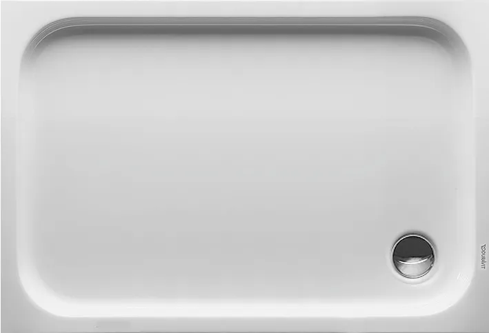 Duravit rechteck Duschwanne „D-Code“ 120 × 80 cm mit Antislip, ohne Oberflächenveredelung, in Weiß Duravit rechteck Duschwanne „D-Code“ 120 × 80 cm mit Antislip, ohne Oberflächenveredelung, in Weiß