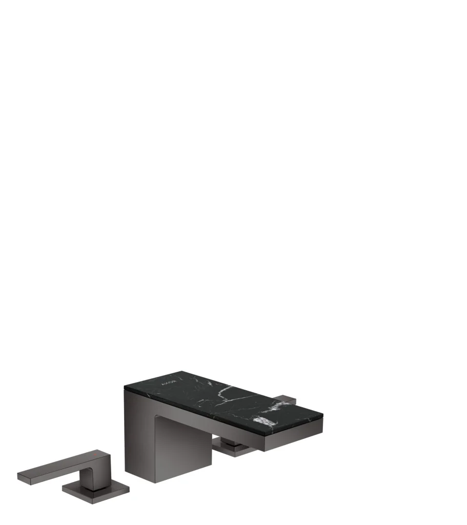 Hansgrohe AXOR MyEdition Platte 200 mm Marmor Nero Marquina abnehmbar