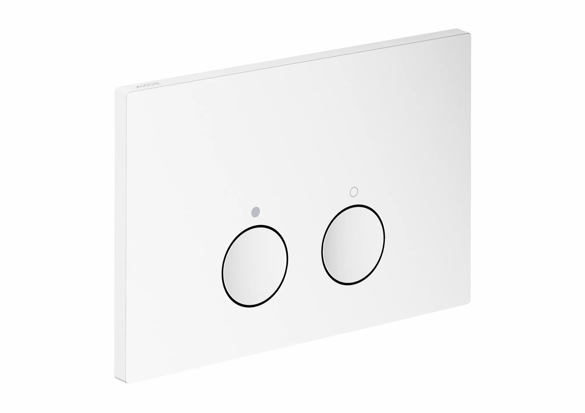 Hansgrohe AXOR FlushPlate Drückerplatte für Geberit Sigma, 2-Mengen-Spülsystem, Metall, 164 x 246 x 12 mm, mechanische Betätigung mit zwei Tasten Hansgrohe AXOR FlushPlate Drückerplatte für Geberit Sigma, 2-Mengen-Spülsystem, Metall, 164 x 246 x 12 mm, mechanische Betätigung mit zwei Tasten