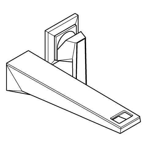 2-Loch-Waschtischbatterie Allure Brilliant Private Collection 29521, Wandmontage, Fertigmontageset für 23 200, Griff mit Vanilla Noir Ceasarstone, chrom 2-Loch-Waschtischbatterie Allure Brilliant Private Collection 29521, Wandmontage, Fertigmontageset für 23 200, Griff mit Vanilla Noir Ceasarstone, chrom