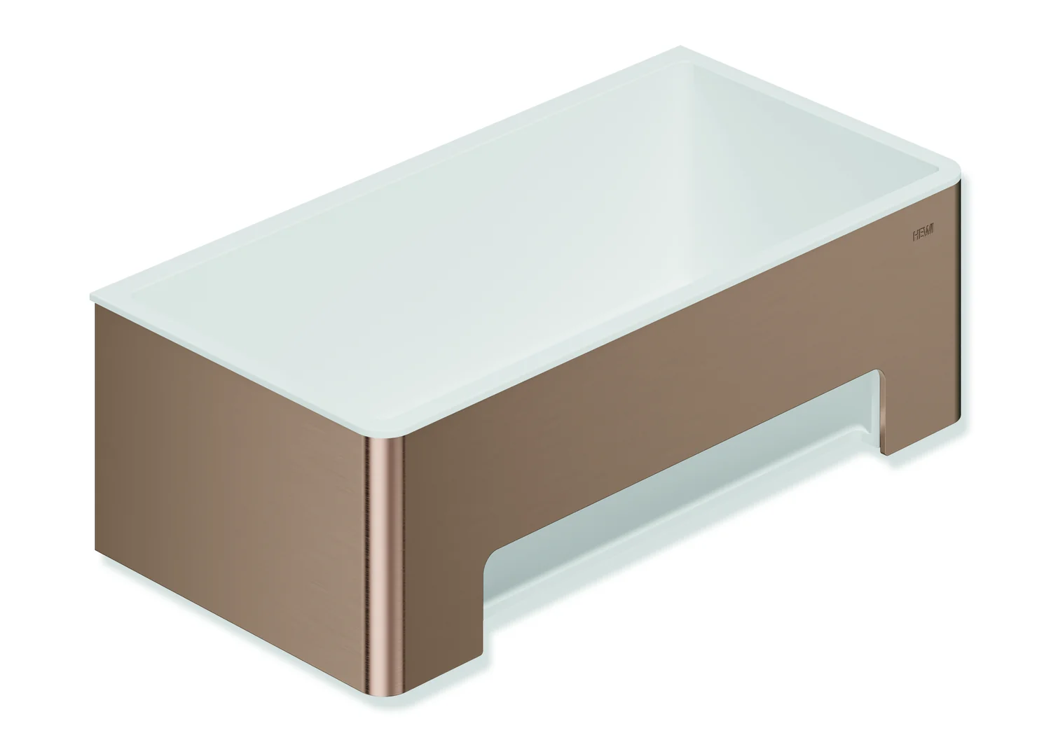 HEWI Duschkorb „System 900“ 115 × 220 × 67 mm in PVD