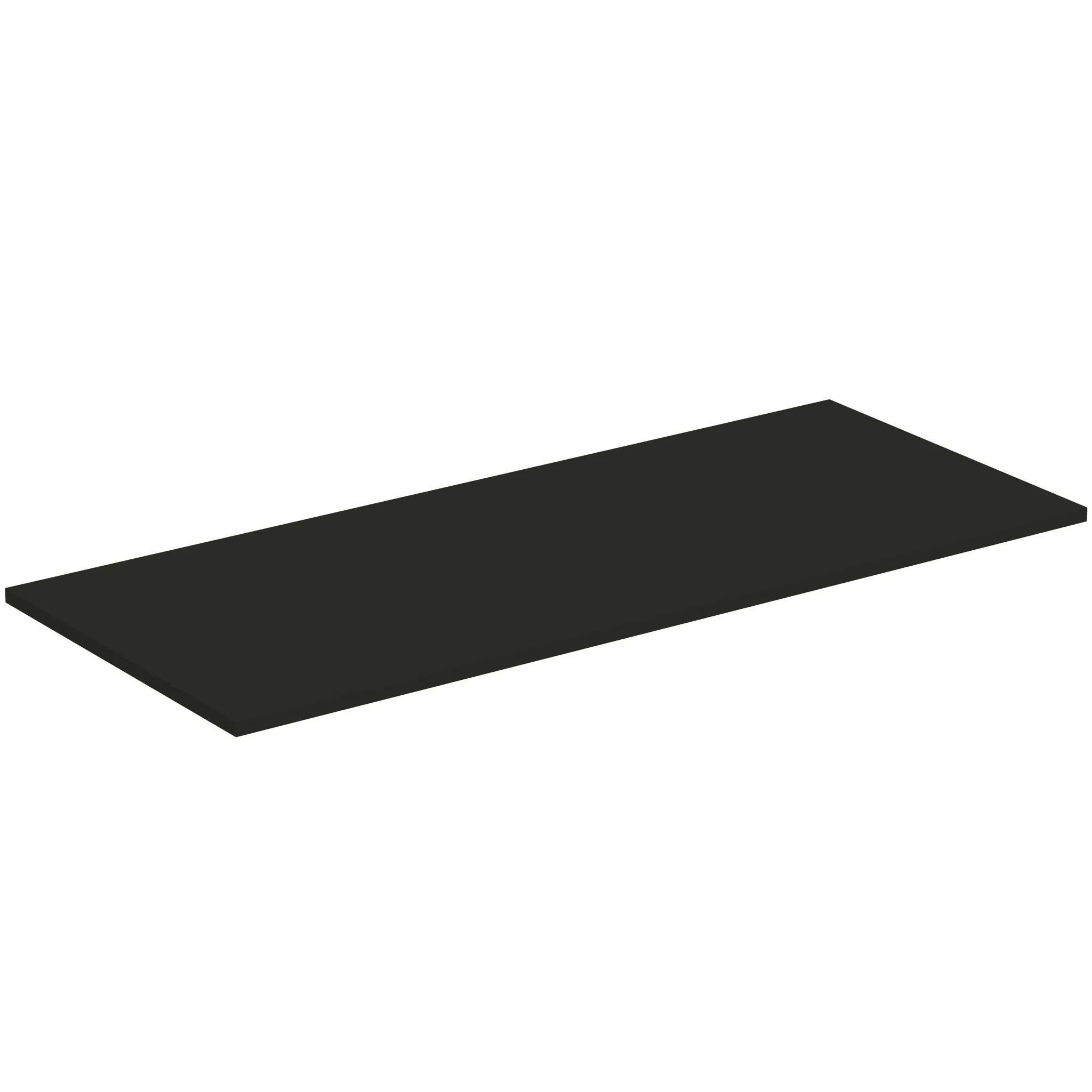 Waschtischplatte i.life B ohne Ausschnitt 1204x506x18mm Weiß matt