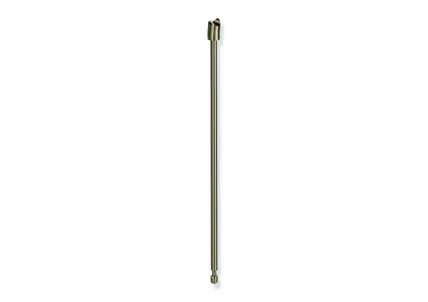 HEWI Bodenstütze System 900, Edelstahl PVD bronze glänzend, Montagehöhe 760 mm, Länge 645 mm HEWI Bodenstütze System 900, Edelstahl PVD bronze glänzend, Montagehöhe 760 mm, Länge 645 mm