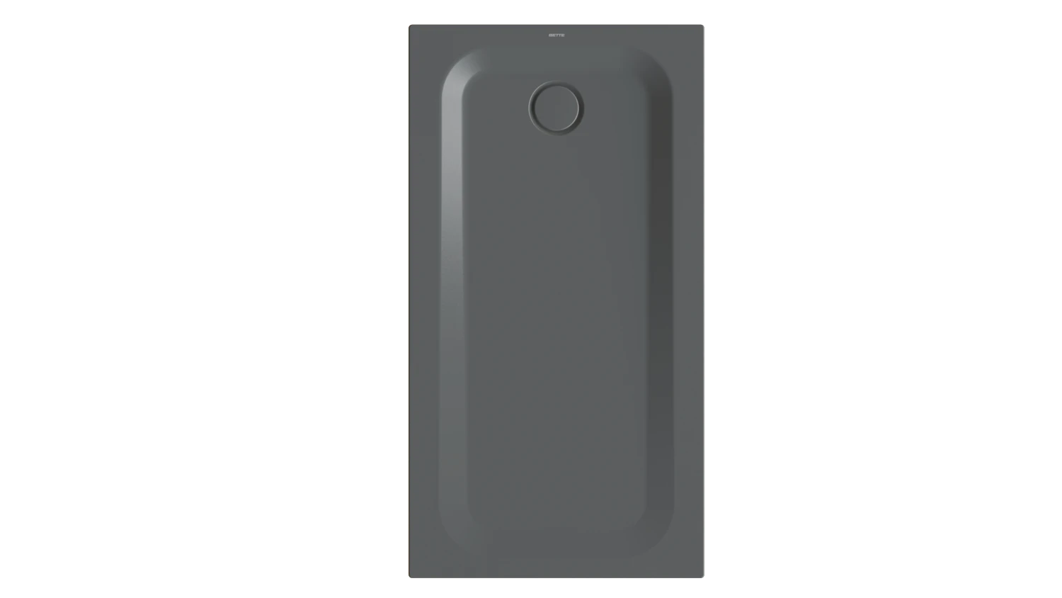 Bette rechteck Duschwanne „BetteUltra“ 1400 × 750 mm ohne Oberflächenbeschichtung, ohne Oberflächenveredelung, ohne Wannenträger, in Raven