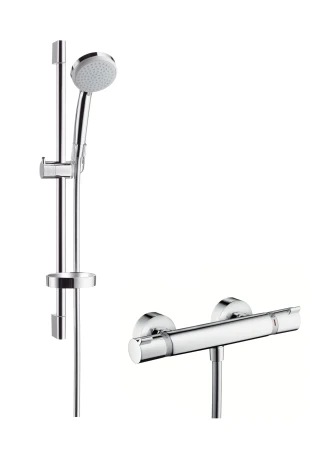 Brausenkombi Croma 100 Vario EcoSmart /Ecostat Comfort und Unica'C 650mm Brausenkombi Croma 100 Vario EcoSmart /Ecostat Comfort und Unica'C 650mm