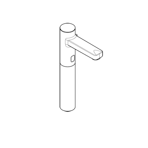 Kludi ZENTA SL Elektronische Waschtischarmatur chrom