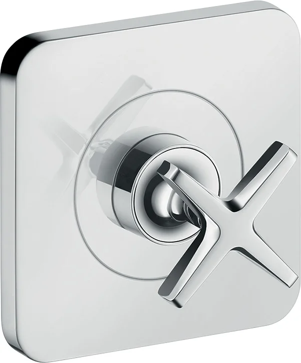 Hansgrohe AXOR Citterio E Absperrventil Unterputz, Chrom, 120/120 mm, Geräuschgruppe II
