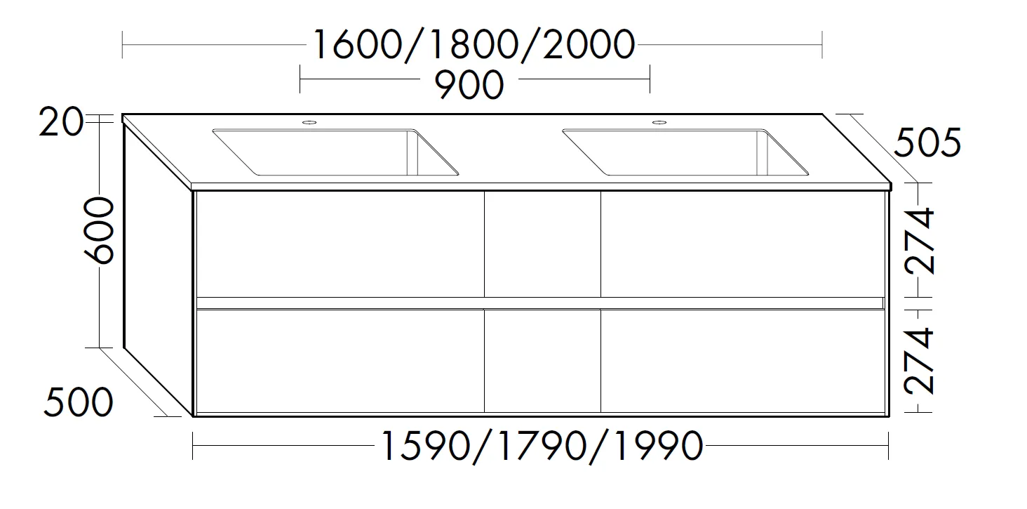 burgbad Waschtischunterschrank „rc40Solitaire“ in Sandstein Solid Matt burgbad Waschtischunterschrank „rc40Solitaire“ in Sandstein Solid Matt