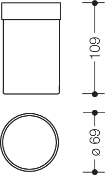 HEWI Becher „System 900“