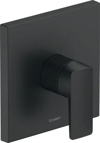 Duravit Einhand-Unterputz-Armatur „Manhattan“ in Schwarz (matt) Duravit Einhand-Unterputz-Armatur „Manhattan“ in Schwarz (matt)