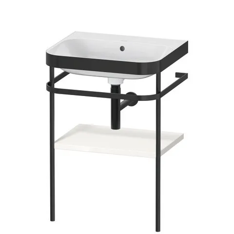 Duravit Waschtischunterschrank mit Metallkonsole „Happy D.2 Plus“ 57,5 × 85 × 49 cm Duravit Waschtischunterschrank mit Metallkonsole „Happy D.2 Plus“ 57,5 × 85 × 49 cm