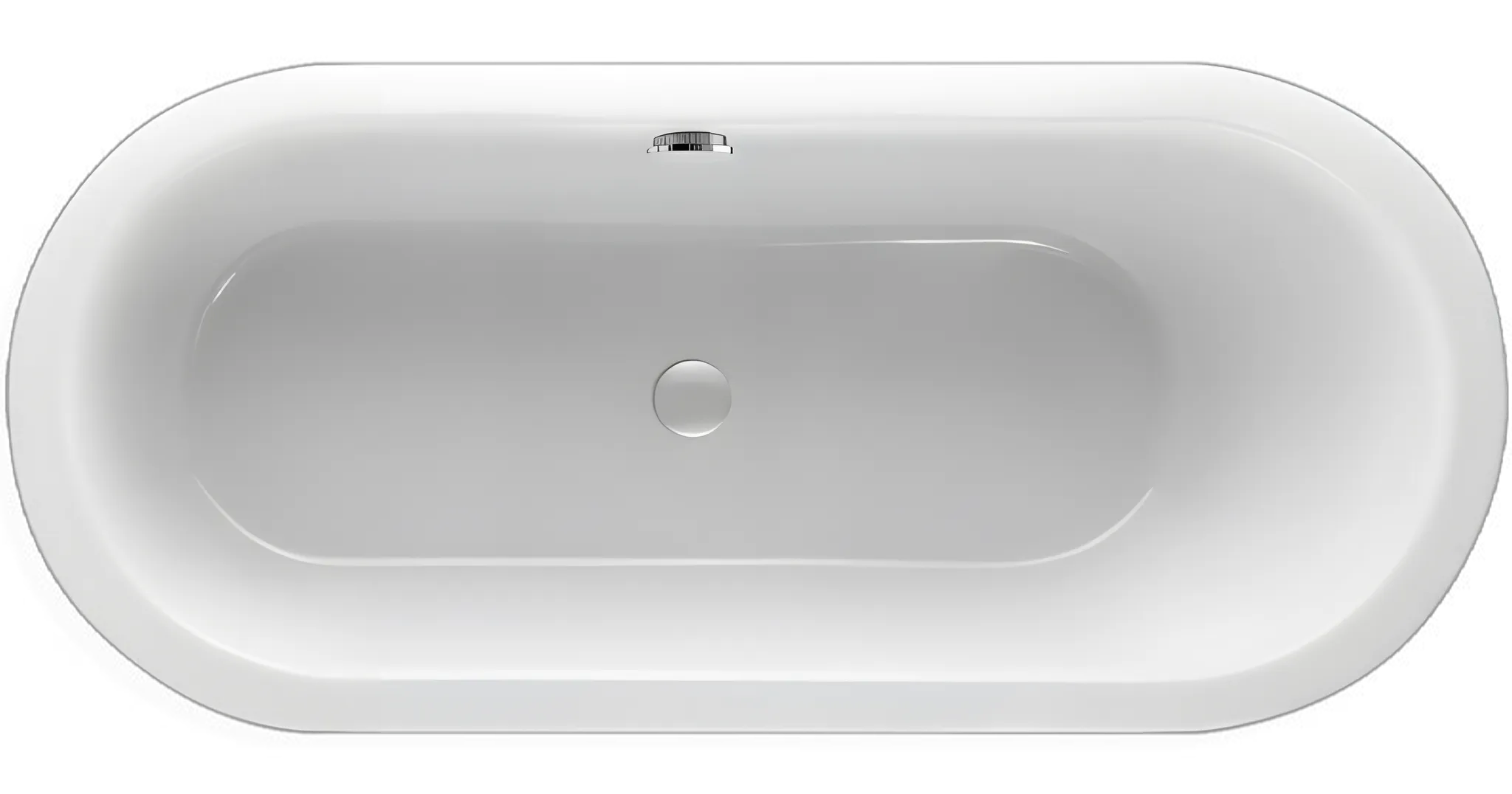 Mauersberger Badewanne „levo uno“ 1800 × 800 mm in Weiß