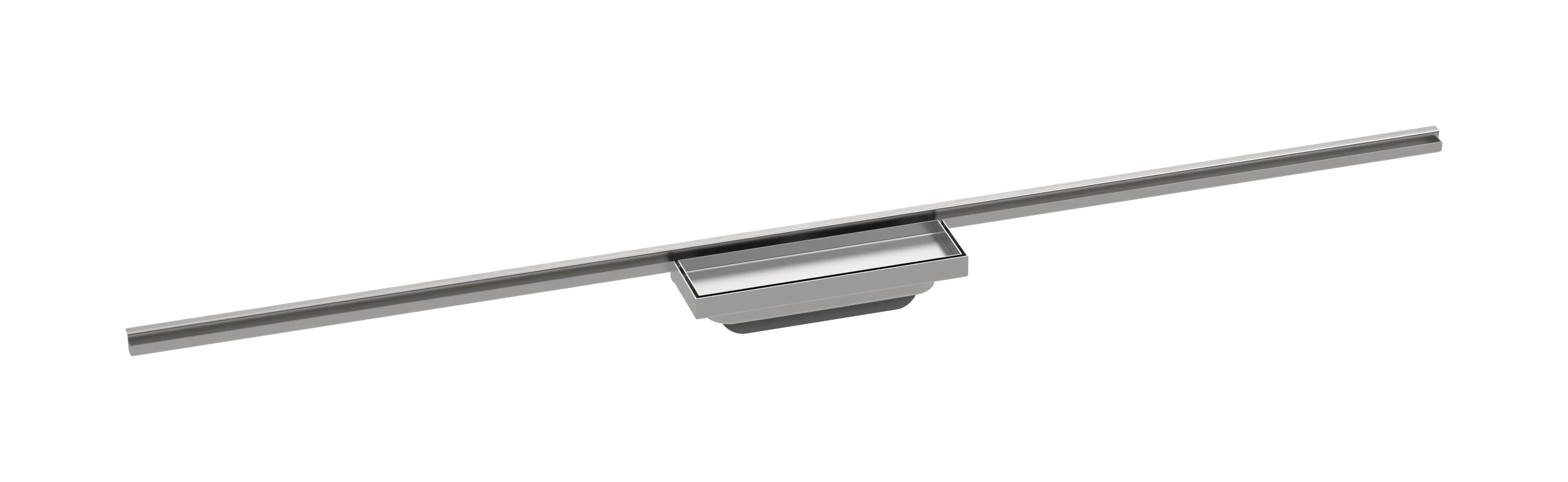 Hansgrohe RainDrain Minimalistic Duschrinne 1200 mm, wandangebunden, befliesbar, Edelstahl V2A