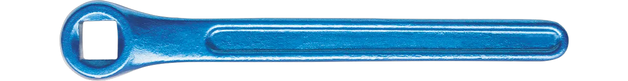 HG-TEC Windeisen Stahl lackiert passend zu HG-TEC Nippelstangen