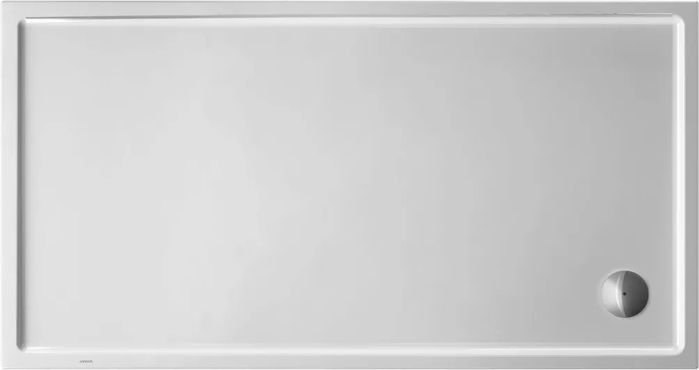Duravit rechteck Duschwanne „Starck Slimline“ 170 × 90 cm mit Antislip, ohne Oberflächenveredelung, in Weiß Duravit rechteck Duschwanne „Starck Slimline“ 170 × 90 cm mit Antislip, ohne Oberflächenveredelung, in Weiß