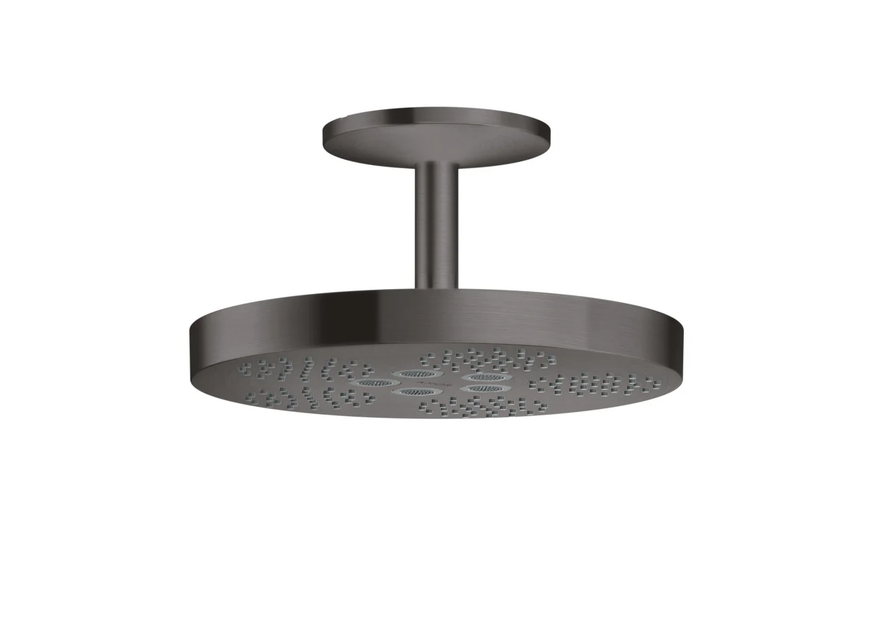 Hansgrohe AXOR One Kopfbrause 1-Jet, 280 mm, Brushed Black Chrome, Deckenmontage BBC Hansgrohe AXOR One Kopfbrause 1-Jet, 280 mm, Brushed Black Chrome, Deckenmontage BBC