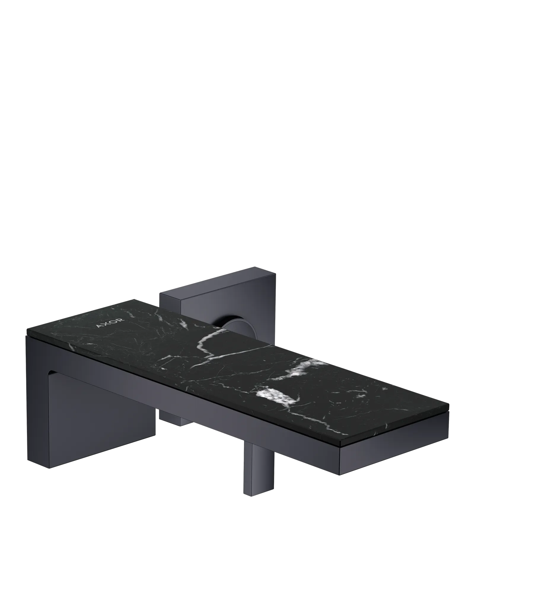 Hansgrohe AXOR MyEdition Mischer Platte 245 Marmor Nero Marquina Hansgrohe AXOR MyEdition Mischer Platte 245 Marmor Nero Marquina