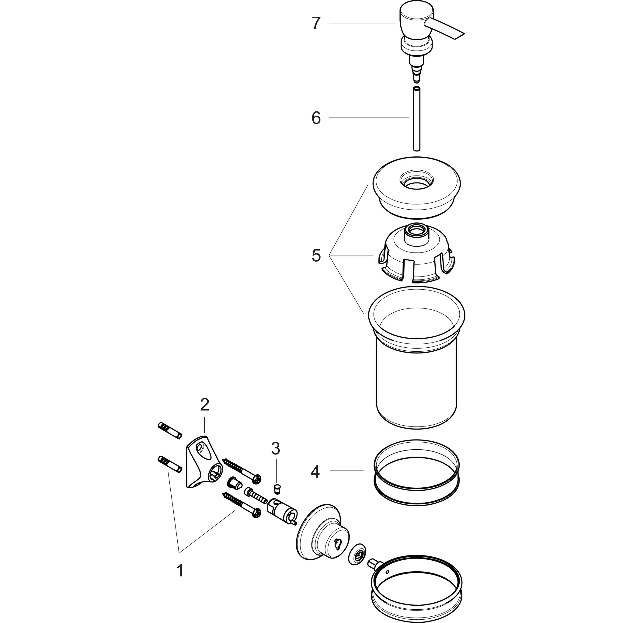 Lotionspender Axor Montreux chrom Lotionspender Axor Montreux chrom