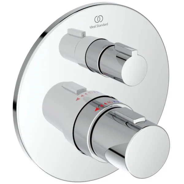 Armaturen-Bundle Unterputz Ceratherm T100 rund Chrom Armaturen-Bundle Unterputz Ceratherm T100 rund Chrom