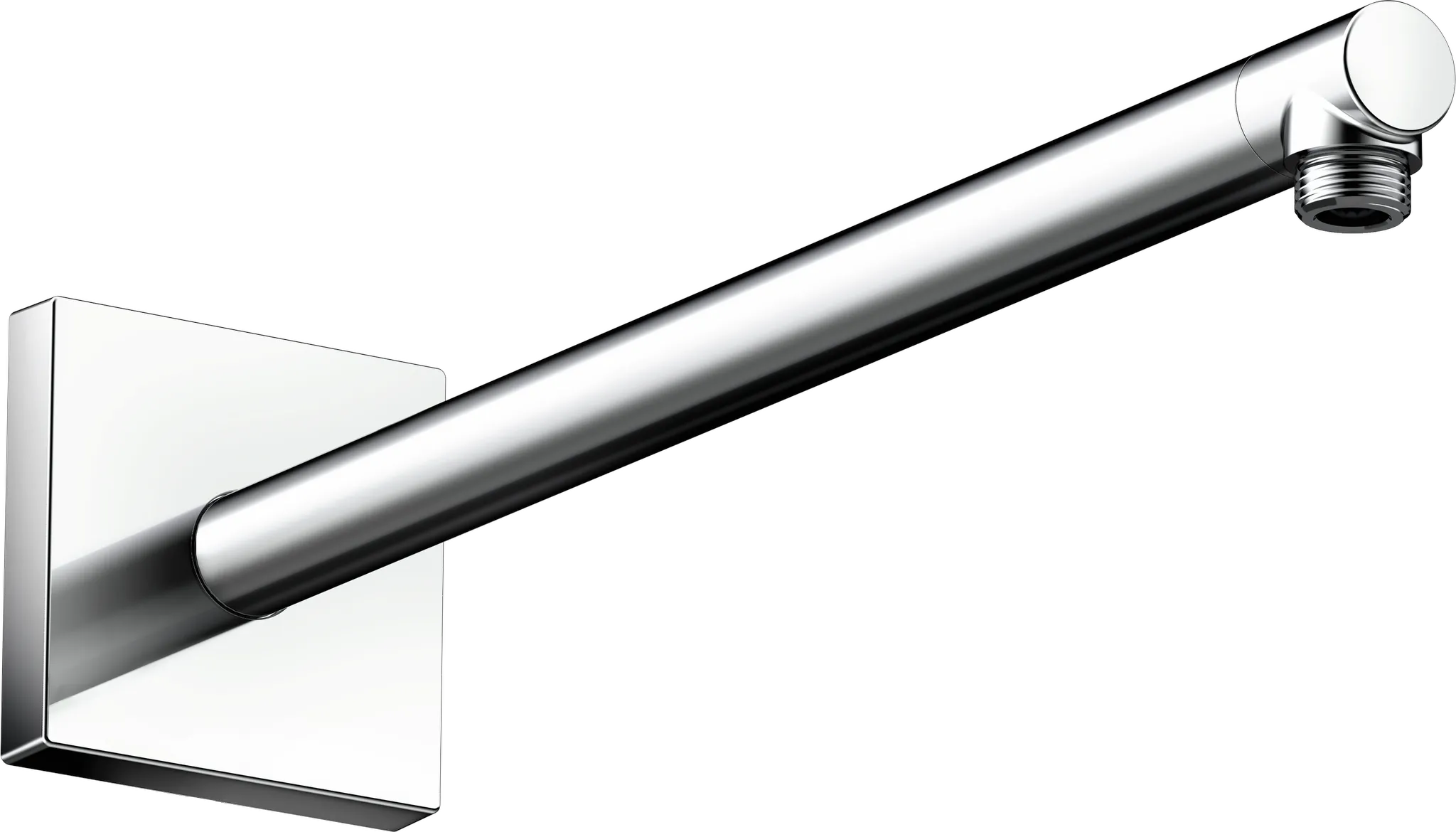 Hansgrohe AXOR ShowerSolutions Brausearm 390 mm eckig, Chrom Hansgrohe AXOR ShowerSolutions Brausearm 390 mm eckig, Chrom