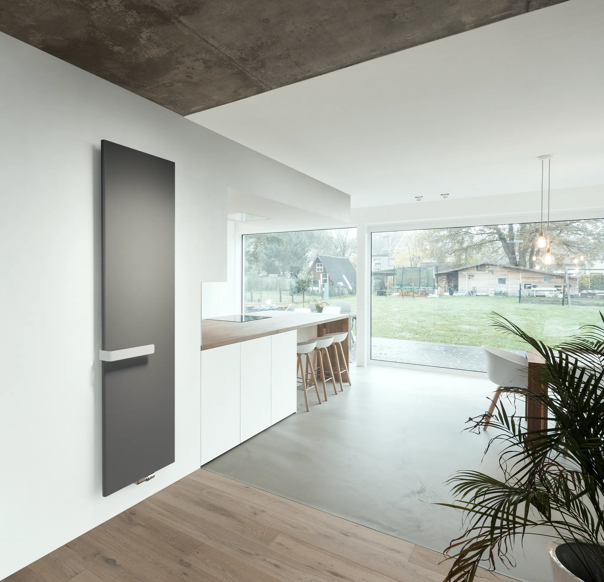 Kermi Design-Heizkörper „Niva“ in Weiß (RAL 9016)