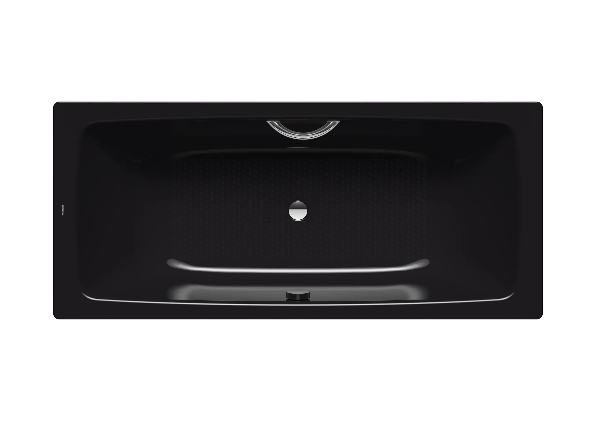 Kaldewei Badewanne „Cayono Duo“ rechteck 180 × 80 cm, mit Grifflochbohrungen in schwarz Kaldewei Badewanne „Cayono Duo“ rechteck 180 × 80 cm, mit Grifflochbohrungen in schwarz