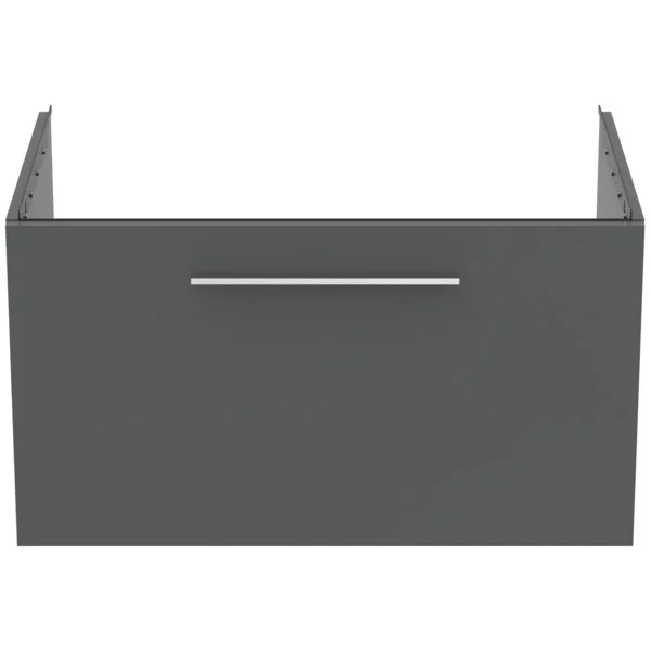 Ideal Standard Waschtischunterschrank „i.lifeB“ 80 × 44 × 50,5 cm Quarzgrau matt Ideal Standard Waschtischunterschrank „i.lifeB“ 80 × 44 × 50,5 cm Quarzgrau matt