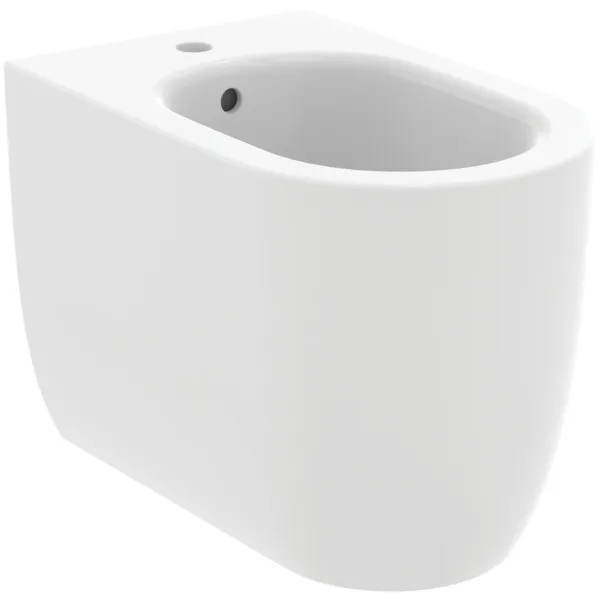 Ideal Standard Bidet „BlendCurve“, Befestigung verdeckt 35,5 × 56 × 40 cm in Seidenweiß