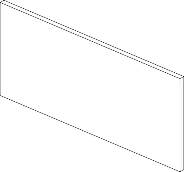 Ideal Standard Conca Auszugsfront für Waschtischunterschrank – links, Anthrazit, 780 x 356 mm Ideal Standard Conca Auszugsfront für Waschtischunterschrank – links, Anthrazit, 780 x 356 mm