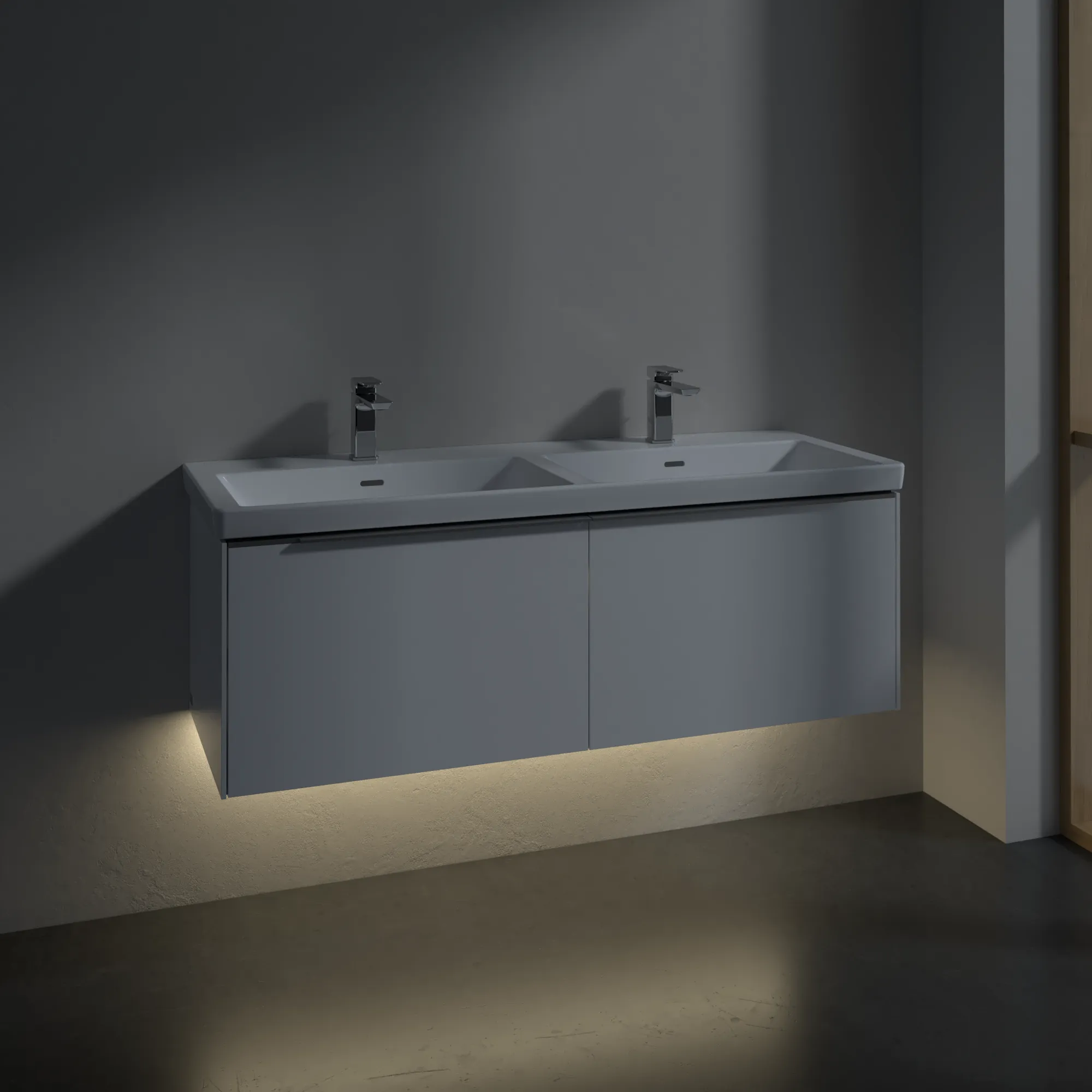 Villeroy & Boch Subway 3.0 Waschbeckenunterschrank C567L0, 1272 x 429 x 478 mm, Brilliant White Villeroy & Boch Subway 3.0 Waschbeckenunterschrank C567L0, 1272 x 429 x 478 mm, Brilliant White