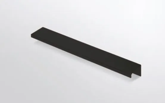Griff GRIG200B von burgbad - Zubehör Serie, Schwarz Matt, Breite 340 mm