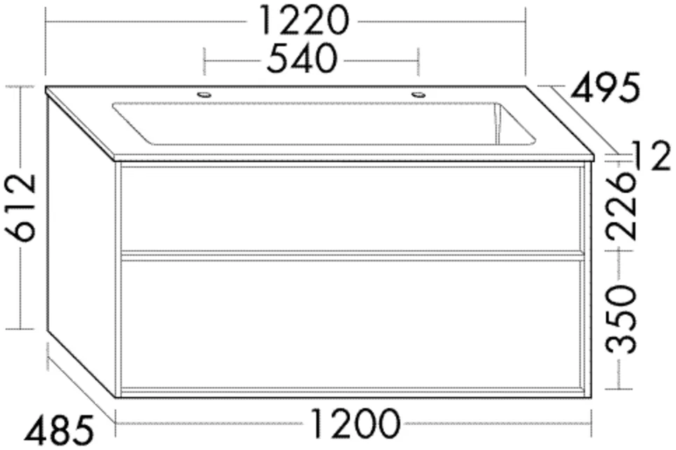 burgbad Uomo Mineralguss-Waschtisch Lin20 inkl. Waschtischunterschrank, 495x1220x612 mm, 2 Armaturbohrungen, Becken 965x295 mm burgbad Uomo Mineralguss-Waschtisch Lin20 inkl. Waschtischunterschrank, 495x1220x612 mm, 2 Armaturbohrungen, Becken 965x295 mm