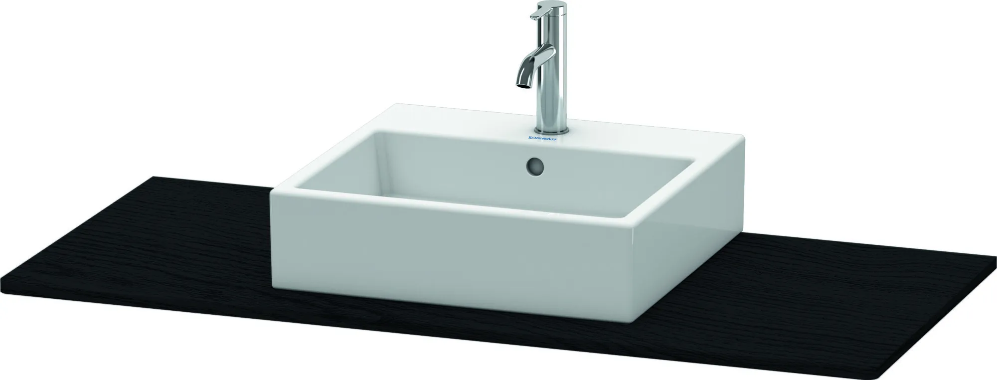 Duravit Konsole „XSquare“ in Eiche Schwarz Duravit Konsole „XSquare“ in Eiche Schwarz