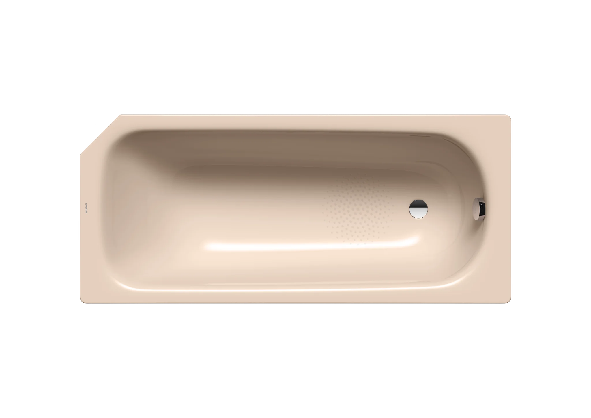 Kaldewei SANIFORM V1-V4 Badewanne, 1600x700 mm, bahamabeige, Perl-Effekt, Antislip