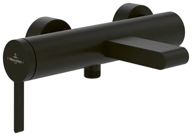 Einhand-Wannenarmatur „Dawn“ Ausladung 165 mm in Matt Black Einhand-Wannenarmatur „Dawn“ Ausladung 165 mm in Matt Black