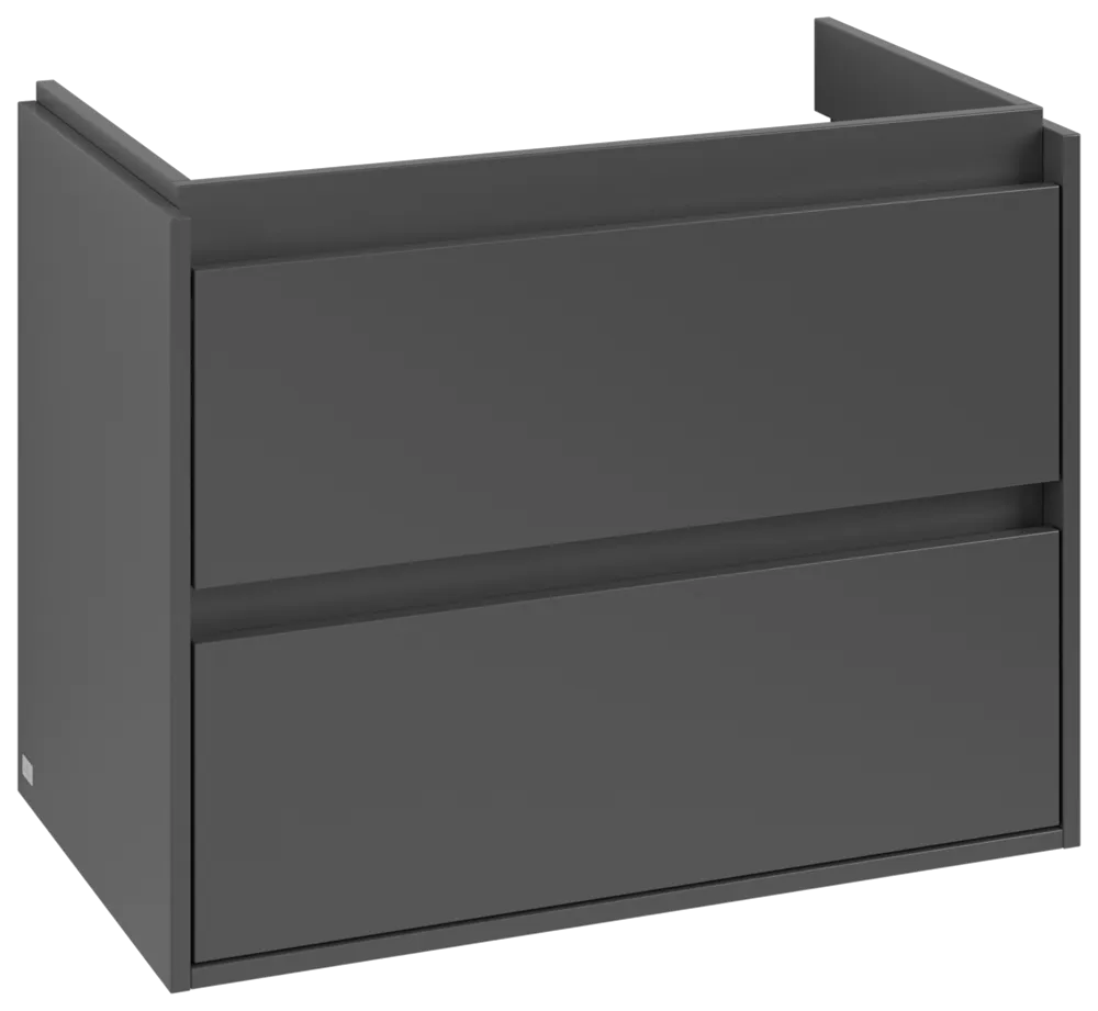 Villeroy & Boch Skyla Waschbeckenunterschrank 772x596x439mm Graphite Villeroy & Boch Skyla Waschbeckenunterschrank 772x596x439mm Graphite