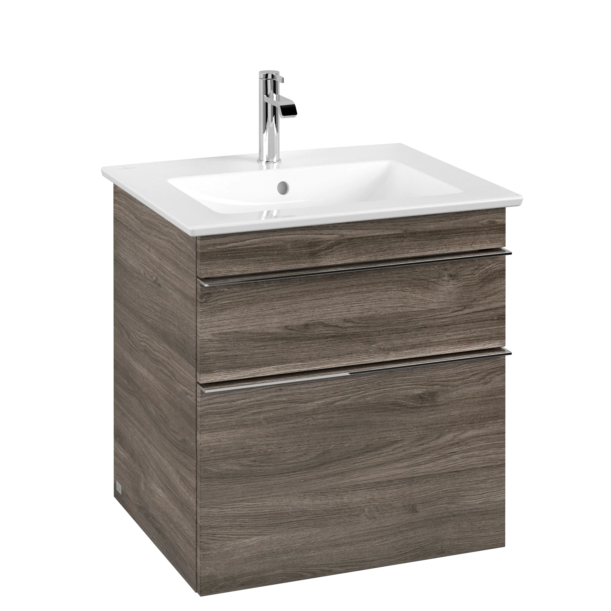 Villeroy & Boch Waschtischunterschrank „Venticello“ für Schrankwaschtisch 553 × 590 × 502 mm Stone Oak, für Becken mittig