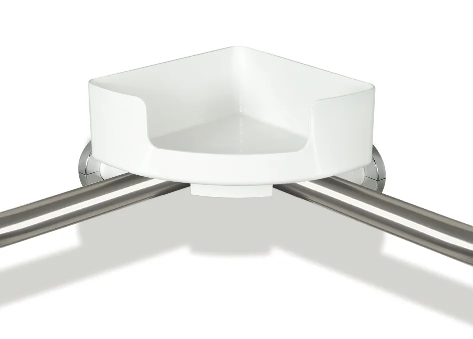 HEWI Eckablage „Serie 802 LifeSystem“ in 12 cm Farbe: Reinweiß HEWI Eckablage „Serie 802 LifeSystem“ in 12 cm Farbe: Reinweiß