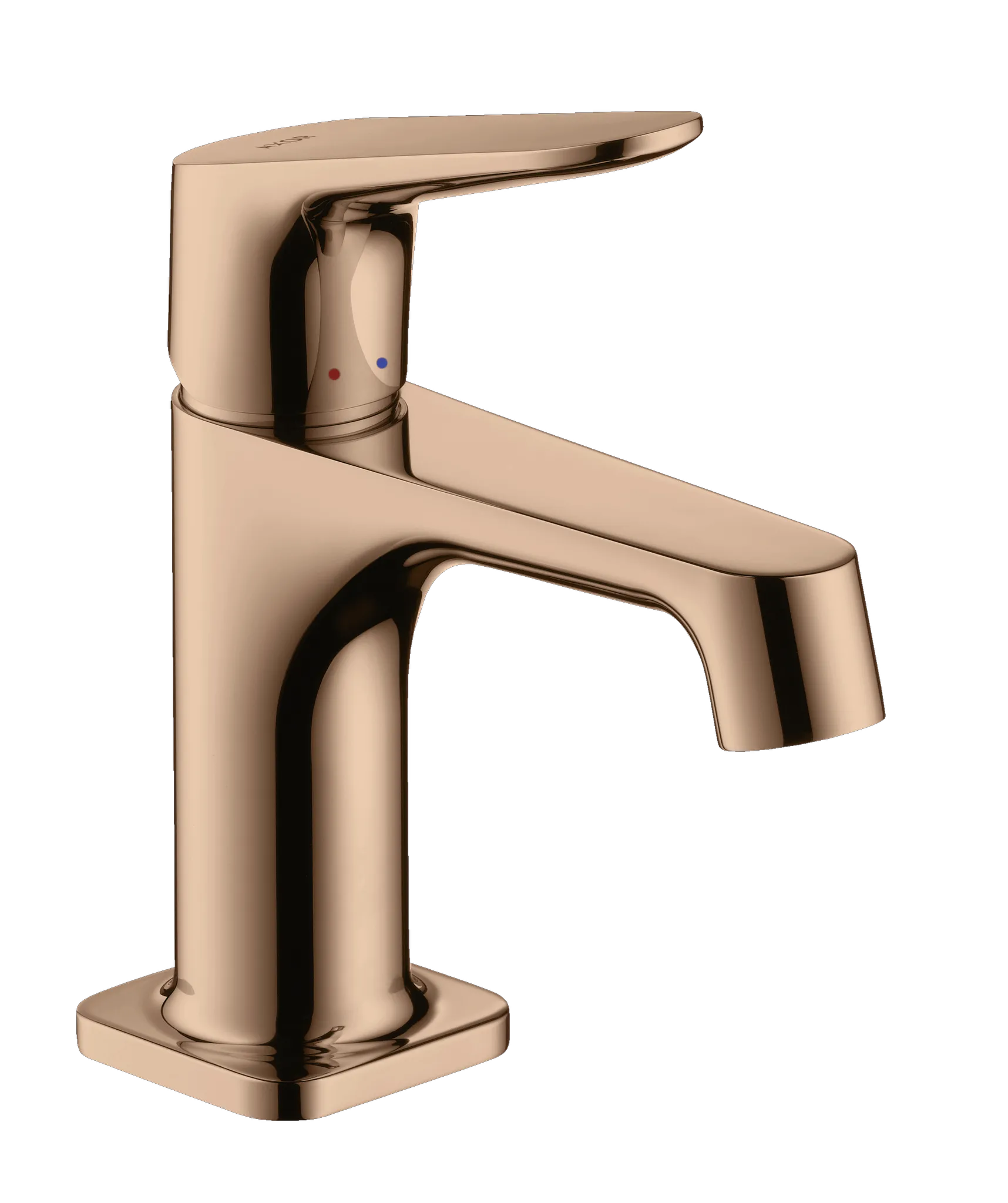 Hansgrohe AXOR Citterio M Einhebel-Waschtischmischer 70 Polished Red Gold