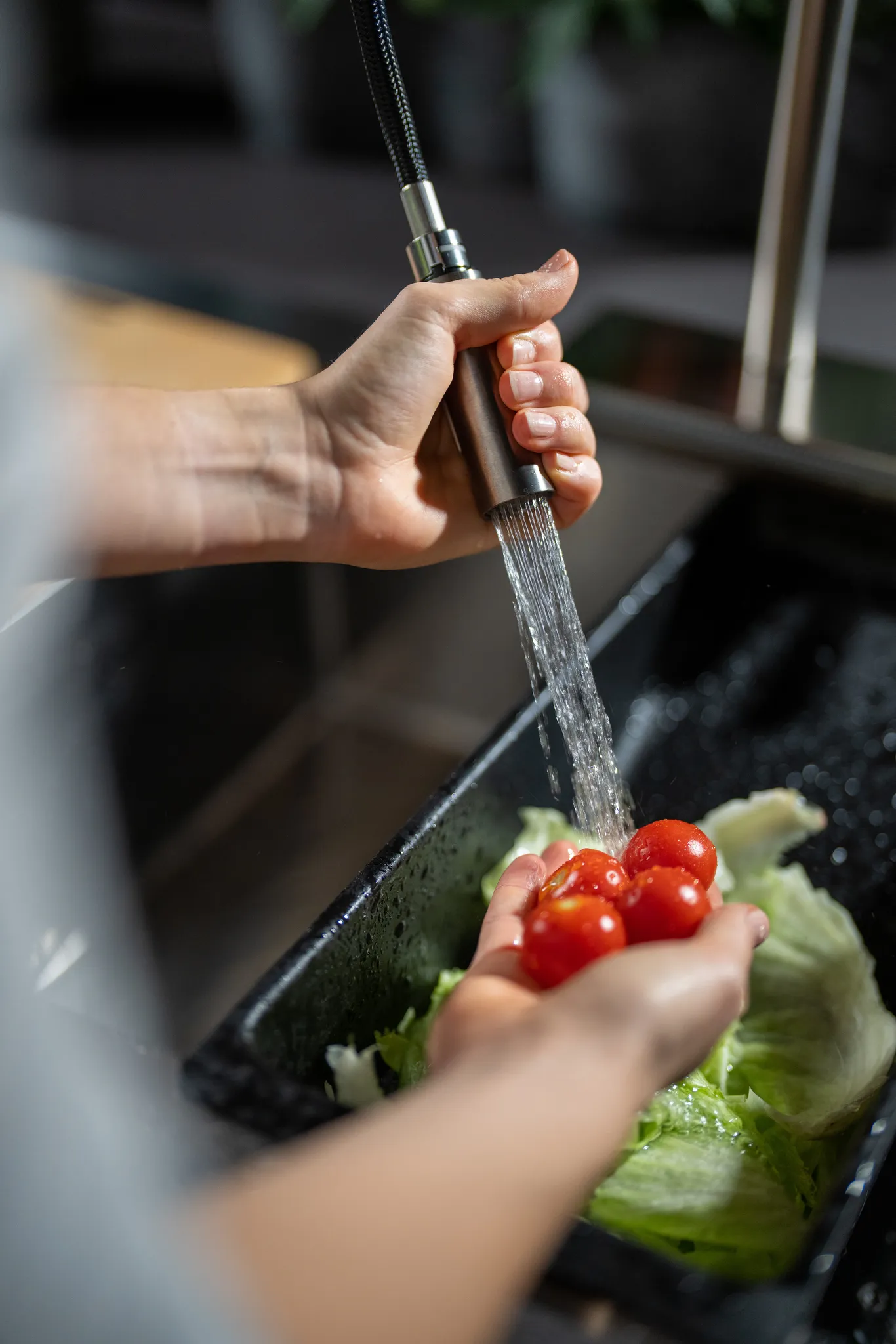 Hansgrohe Aquno Select M81 Einhebel-Küchenmischer 170, Ausziehbrause 3jet sBox Edelstahl Hansgrohe Aquno Select M81 Einhebel-Küchenmischer 170, Ausziehbrause 3jet sBox Edelstahl